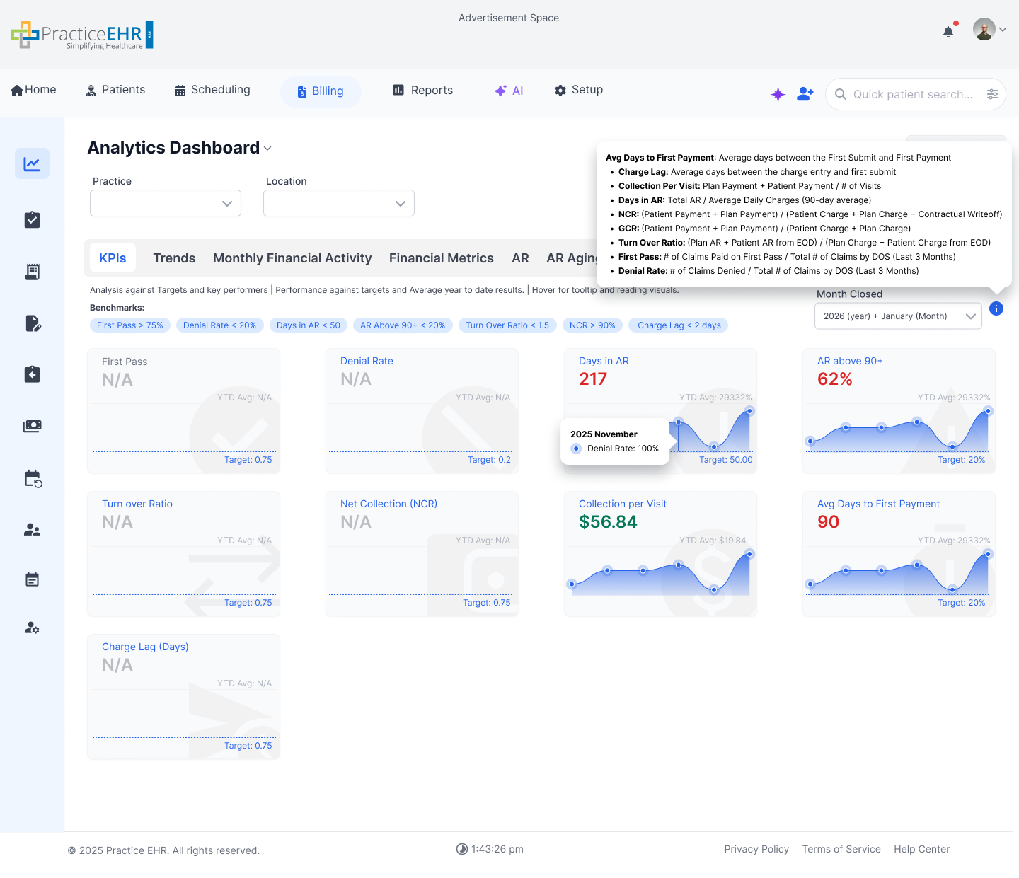 Analytics Dashboard - Tooltip